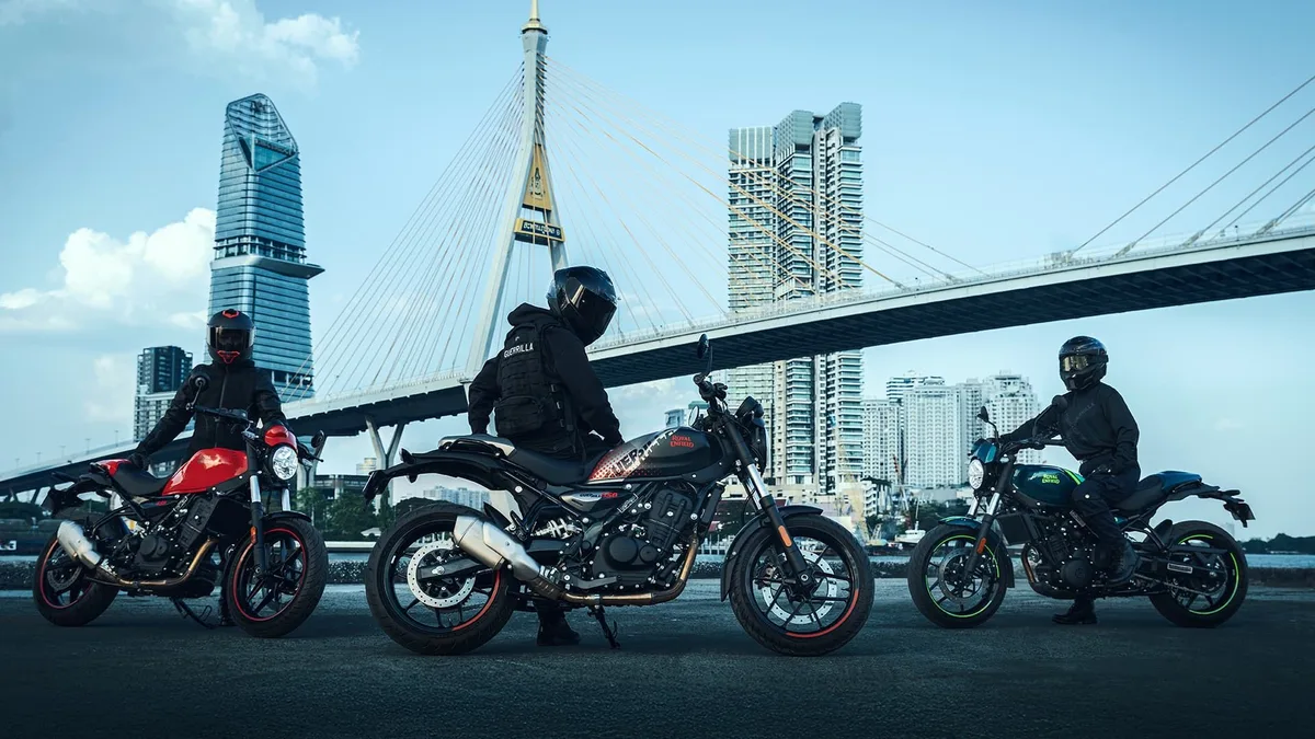 Royal Enfield Guerrilla 450 official photo 1