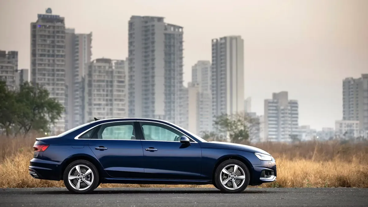 Audi A4 side view