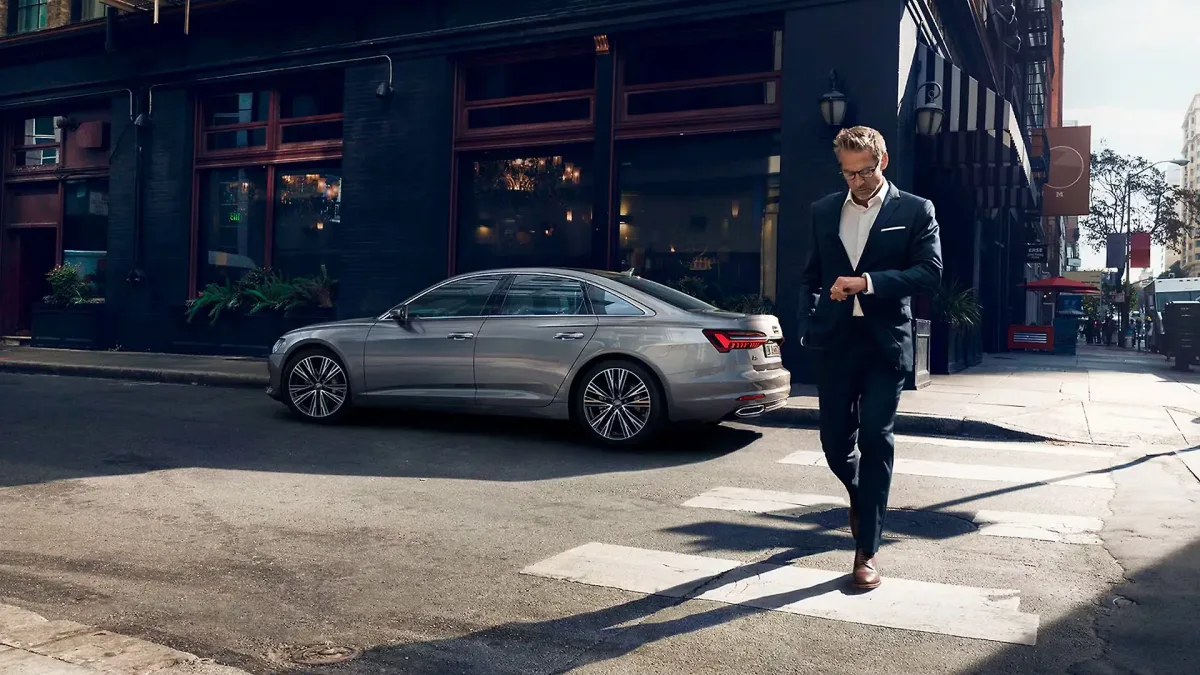 Audi A6 side view