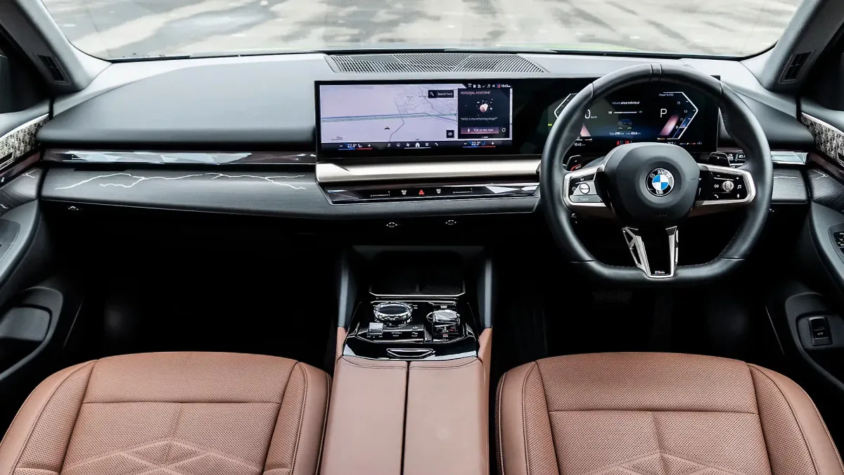 BMW 5 Series dashboard
