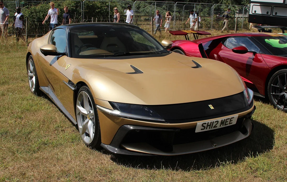 Ferrari 12Cilindri front three-quarter view