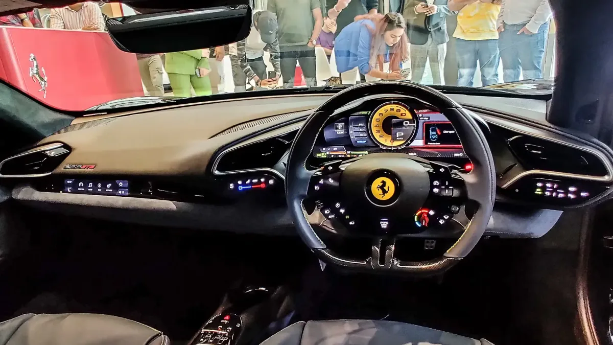 Ferrari 296 GTB dashboard