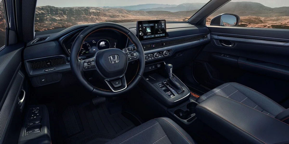 2027 Honda CR-V dashboard and steering wheel