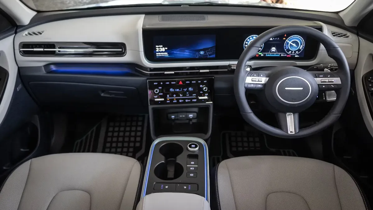 Hyundai Creta Electric dashboard