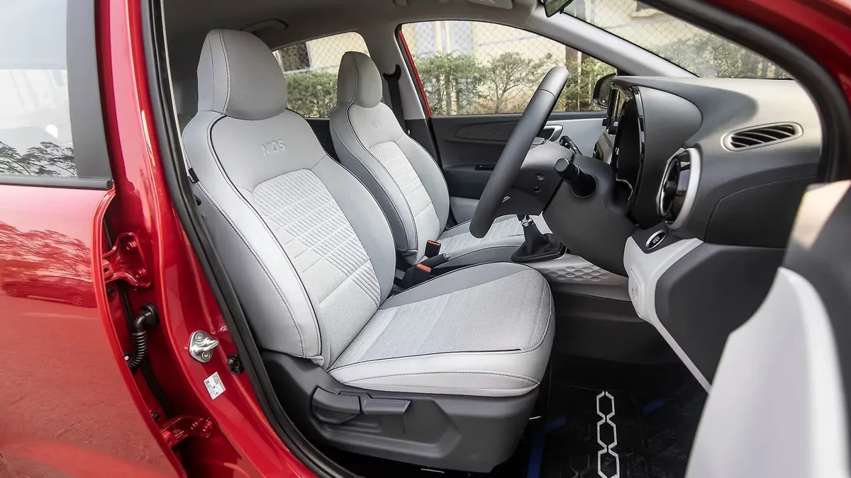 Hyundai Grand i10 Nios seats