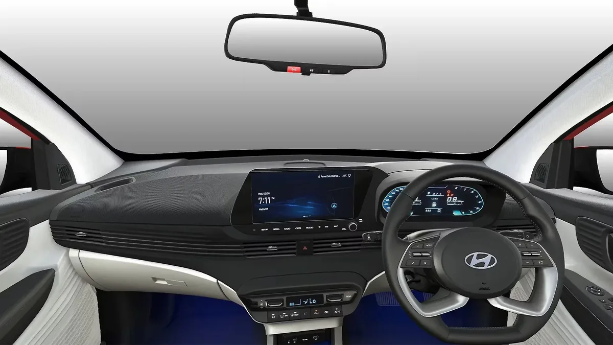 Hyundai i20 dashboard