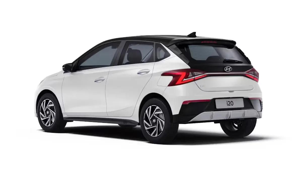 Hyundai i20 rear view