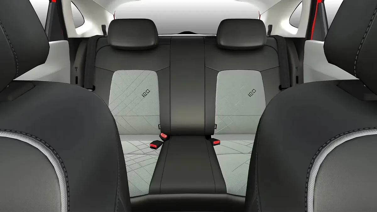 Hyundai i20 seats