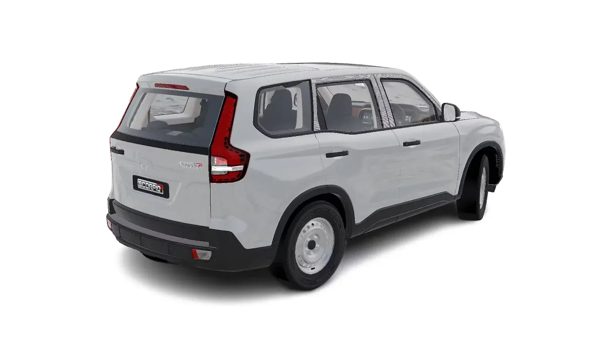 Mahindra Mahindra Scorpio N rear three-quarter view