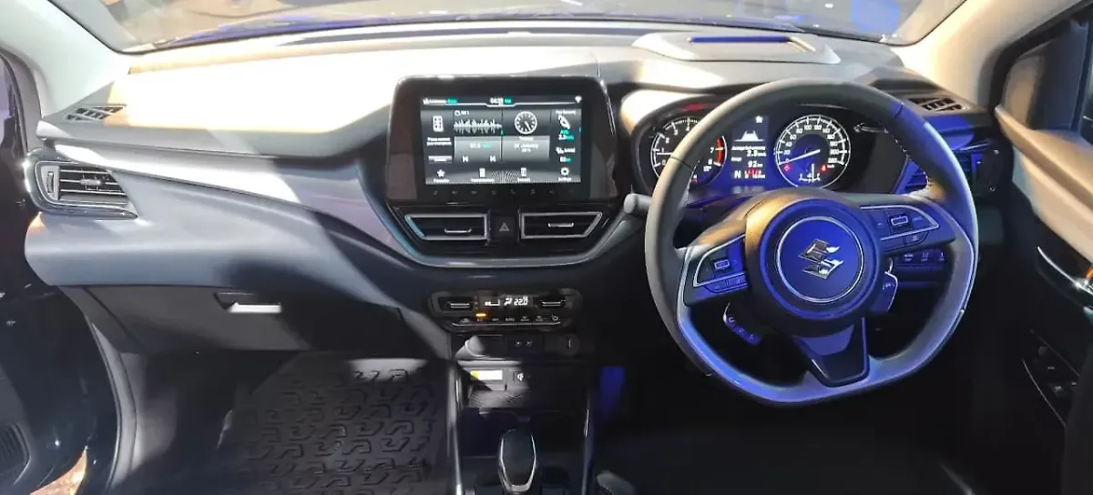 Maruti Suzuki Baleno dashboard