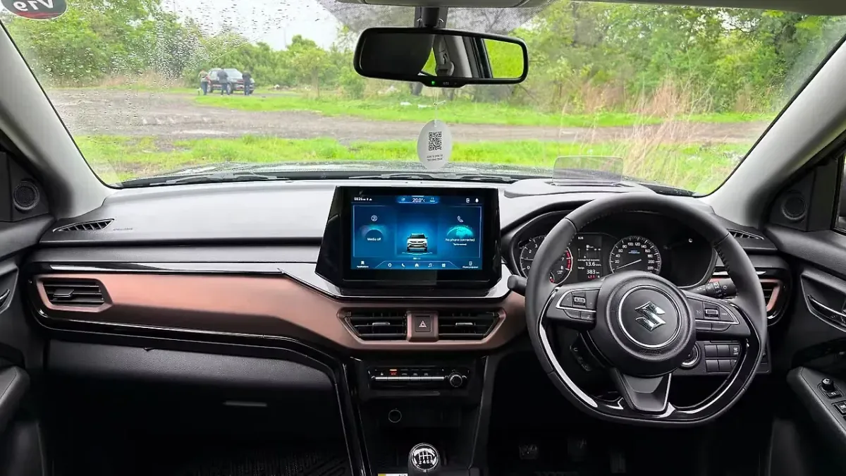Maruti Suzuki Brezza dashboard