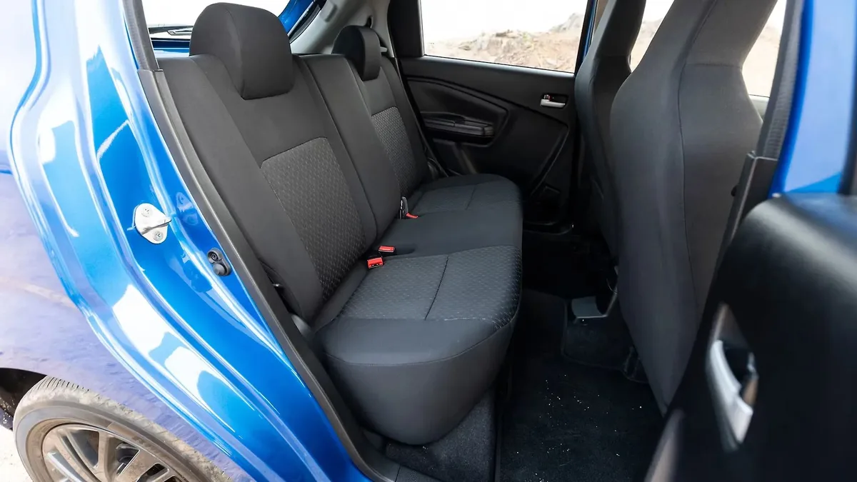 Maruti Suzuki Celerio rear seats