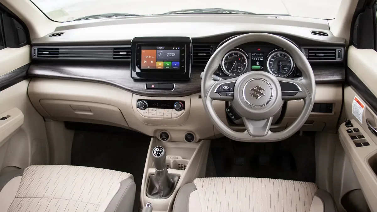 Maruti Suzuki Ertiga dashboard
