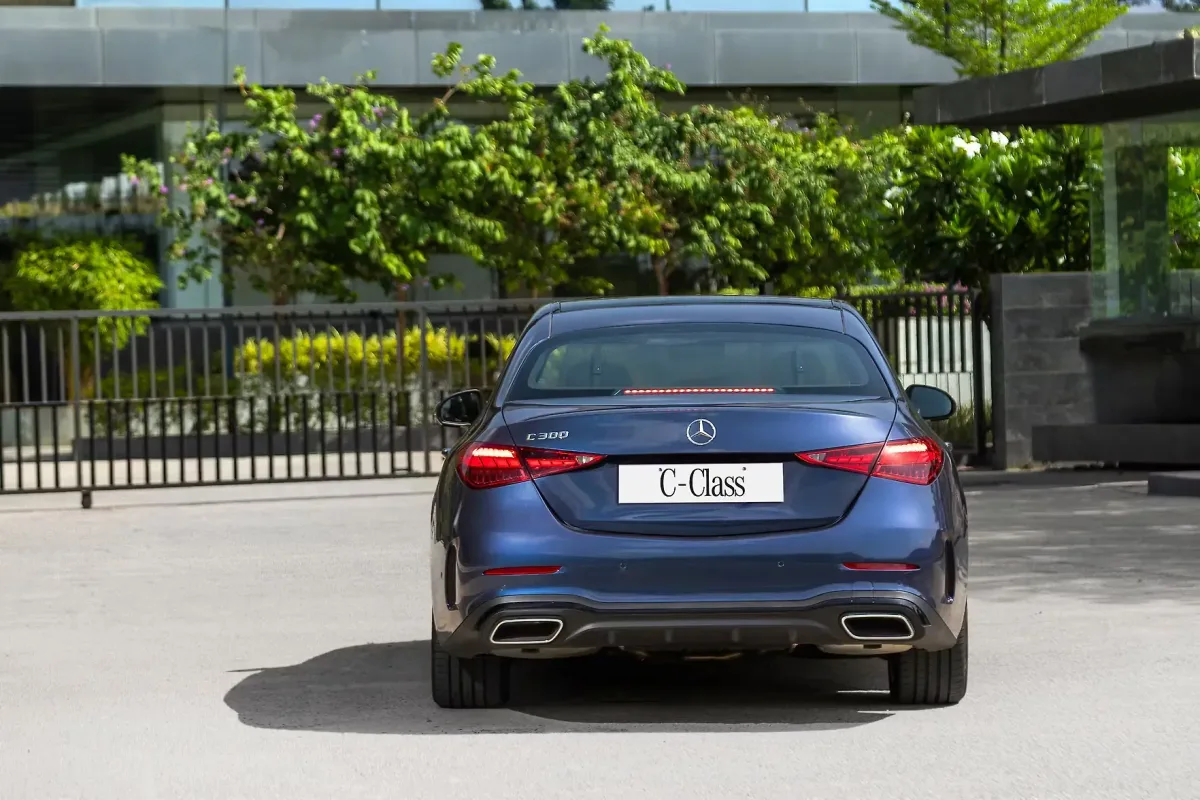 Mercedes-Benz C-Class rear view