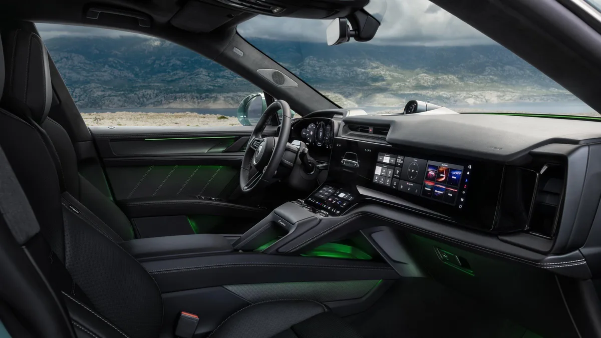 Porsche Cayenne Electric interior