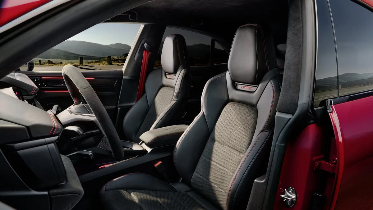 Porsche Macan Electric front seats