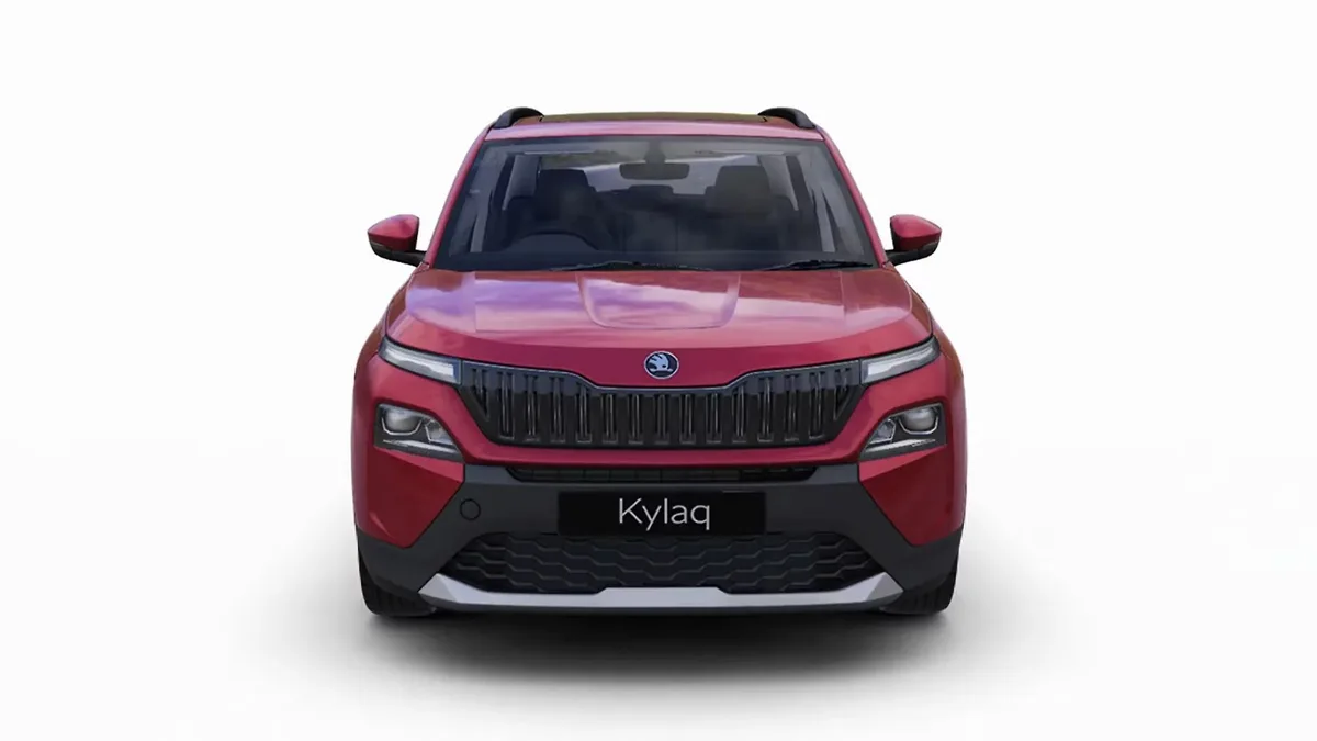 Skoda Kylaq front view