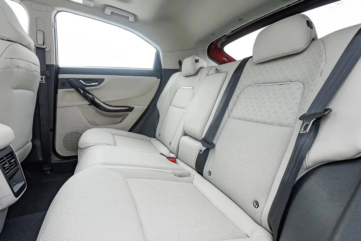 Tata Curvv rear seats