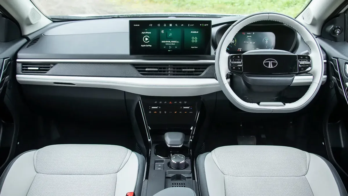 Tata Motors Nexon EV dashboard