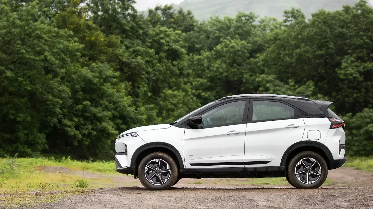 Tata Motors Nexon EV side view