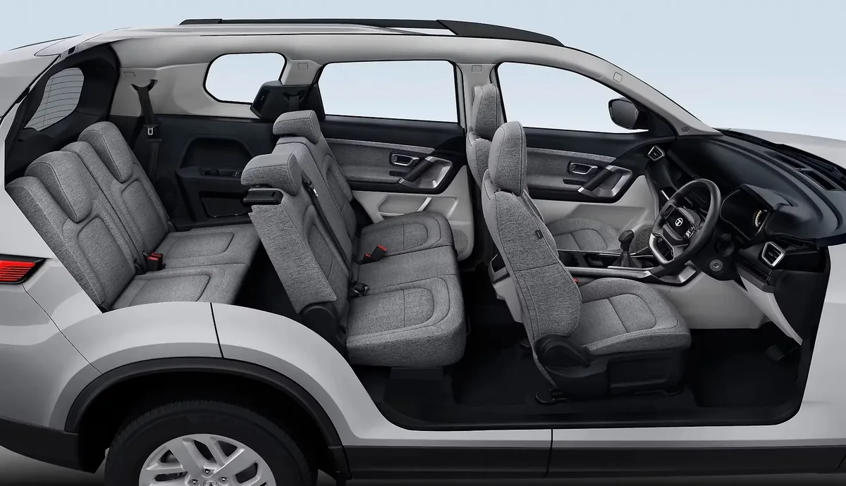 Tata Safari rear seats