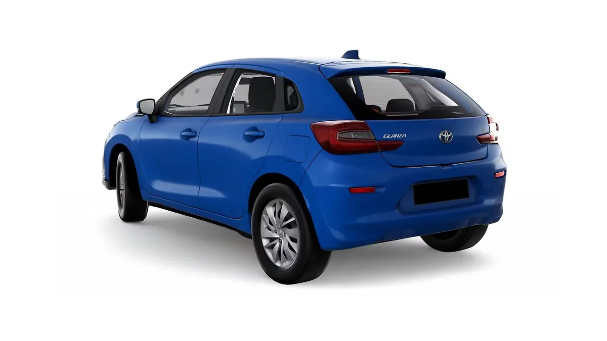 Toyota Glanza rear view
