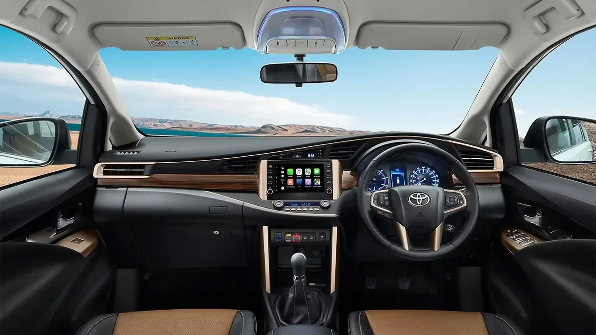 Toyota Innova Crysta dashboard