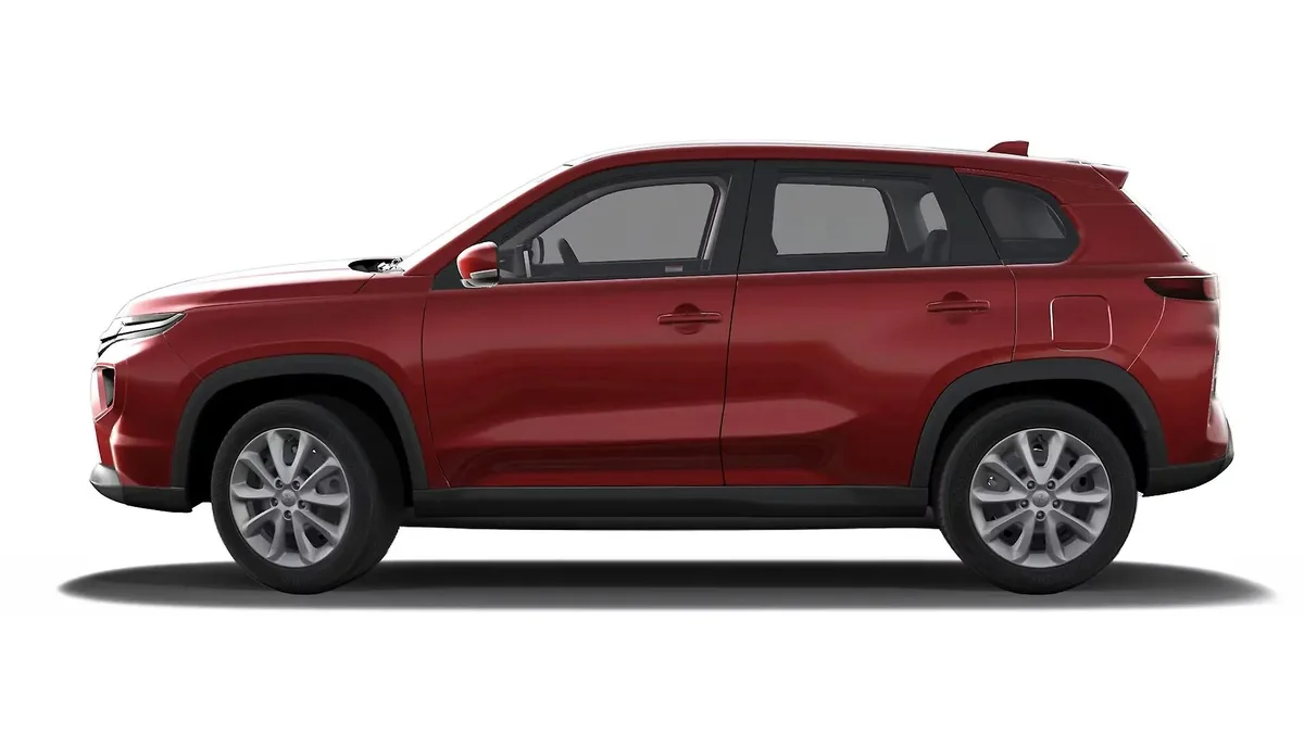 Toyota Urban Cruiser Hyryder side view