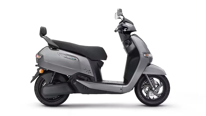 TVS iQube side view