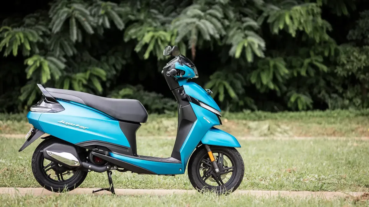TVS Jupiter side view